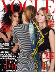 A Totem Fur Elita in Vogue February 2017